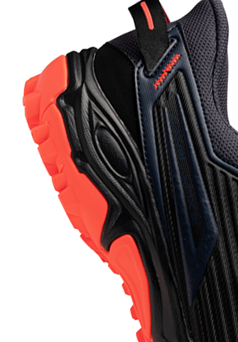 Mizuno Wave Lynx 2 - Black/Neon Flame/Peacock Blue