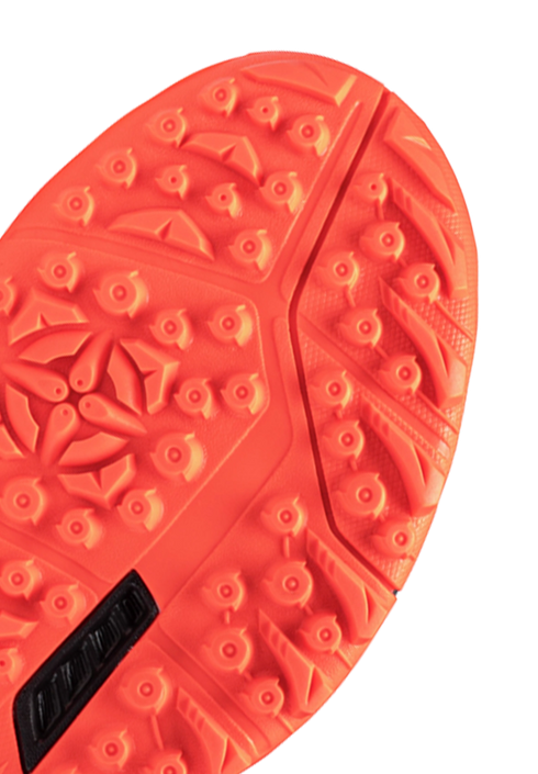 Mizuno Wave Lynx 2 JR - Black/Neon Flame/Peacock Blue