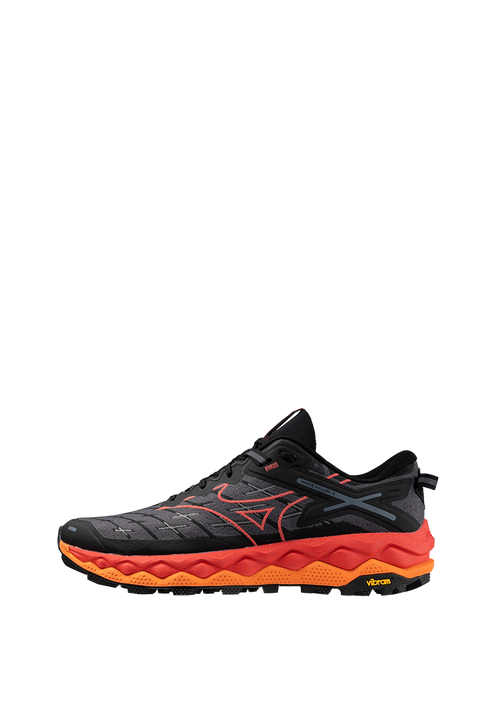 Mizuno Wave Mujin 10 Mens - Black/Cayenne/Nasturtium
