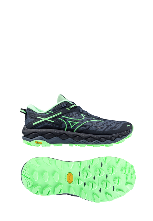 Mizuno Wave Mujin 10 Mens - Vintage Indigo/Neo Mint/India Ink