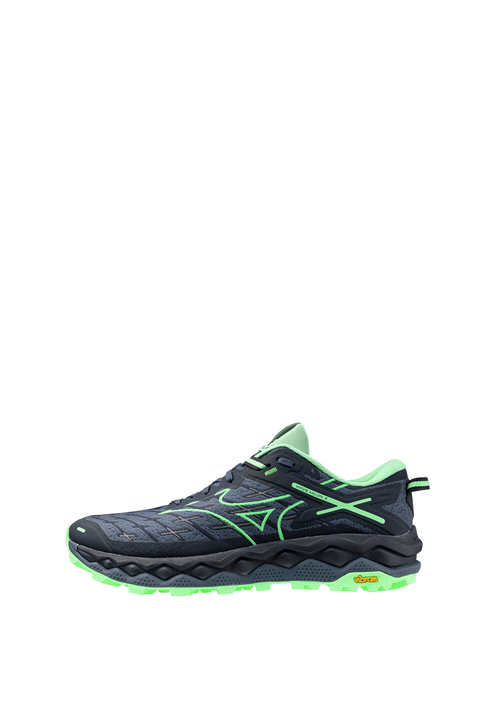 Mizuno Wave Mujin 10 Mens - Vintage Indigo/Neo Mint/India Ink