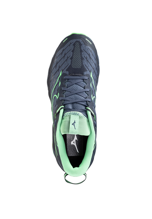 Mizuno Wave Mujin 10 Mens - Vintage Indigo/Neo Mint/India Ink