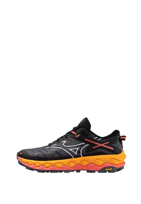 Mizuno Wave Mujin 10 Womens - Black/White/Hot Coral