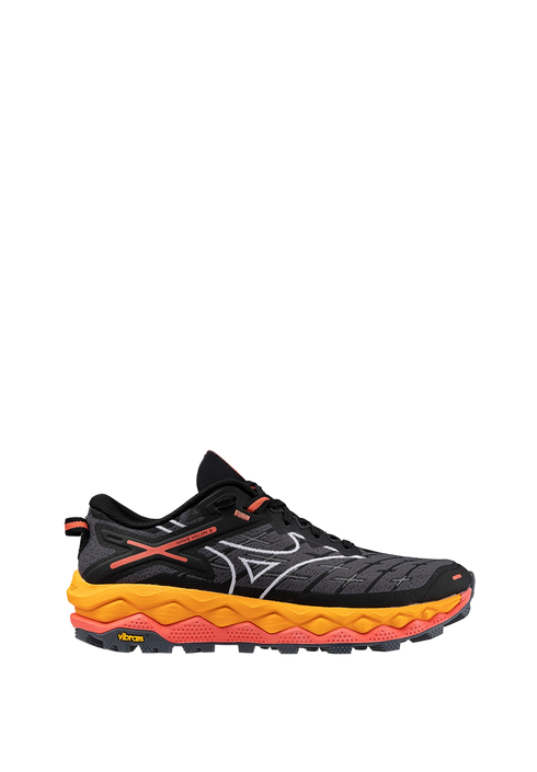 Mizuno Wave Mujin 10 Womens - Black/White/Hot Coral