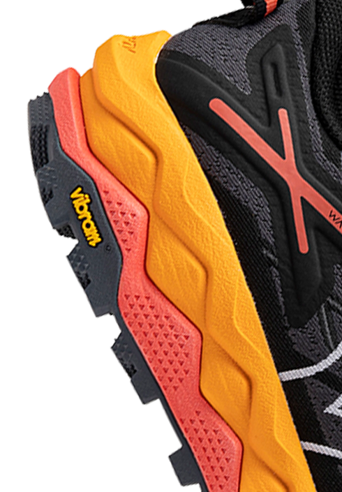 Mizuno Wave Mujin 10 Womens - Black/White/Hot Coral