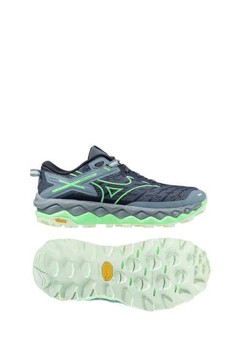 Mizuno Wave Mujin 10 Womens - Violet Indigo/Neo Mint/Citadel