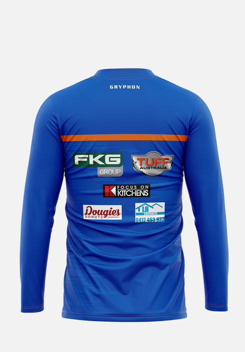 Newtown Training Longsleeve Shirts Unisex Blue