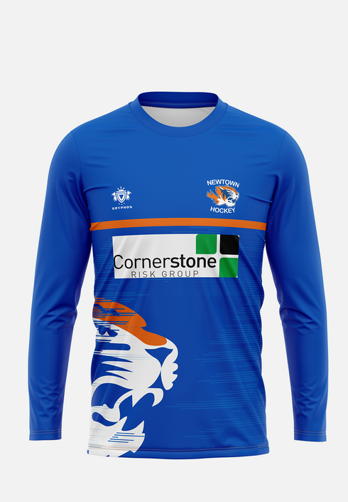 Newtown Training Longsleeve Shirts Unisex Blue