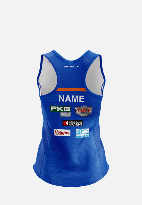 Newtown Training Singlet Womens Blue