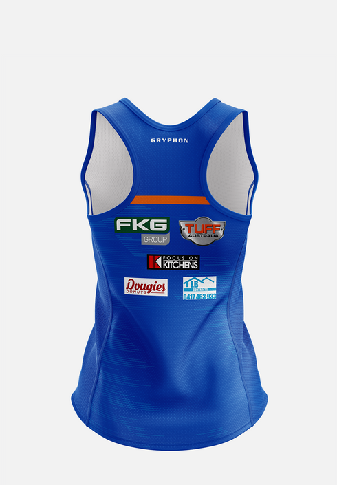 Newtown Training Singlet Womens Blue