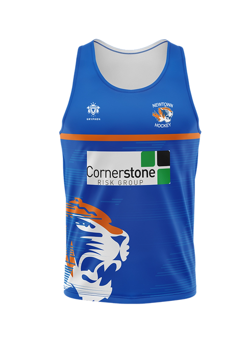 Newtown Training Singlet Mens Blue