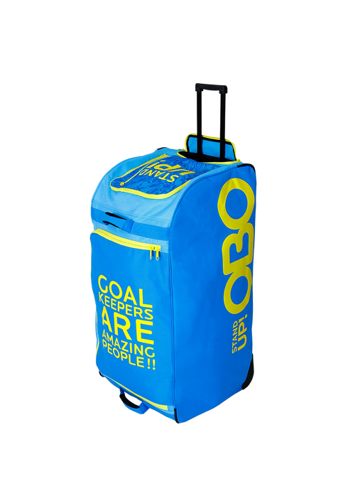 OBO Wheelie Stand Up Bag Blue