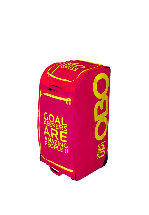 OBO Wheelie Stand Up Bag Pink