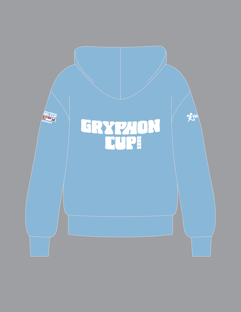 Gryphon Cup Hoodie Unisex Lt Blue