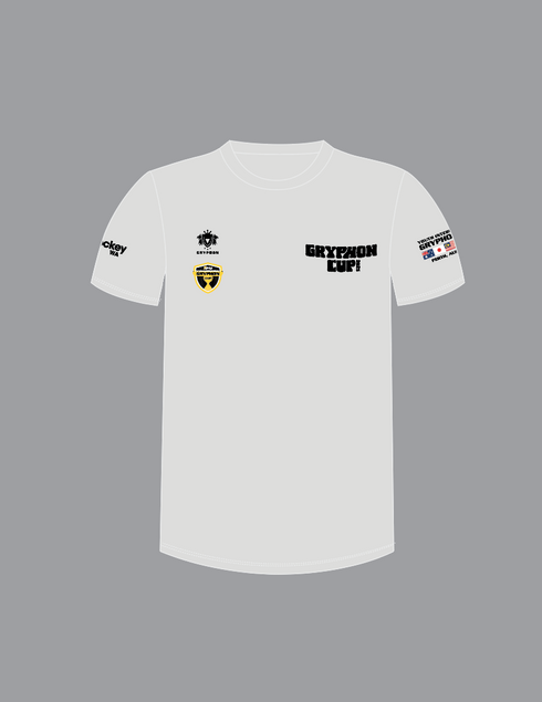 Gryphon Cup Cotton Tee Grey