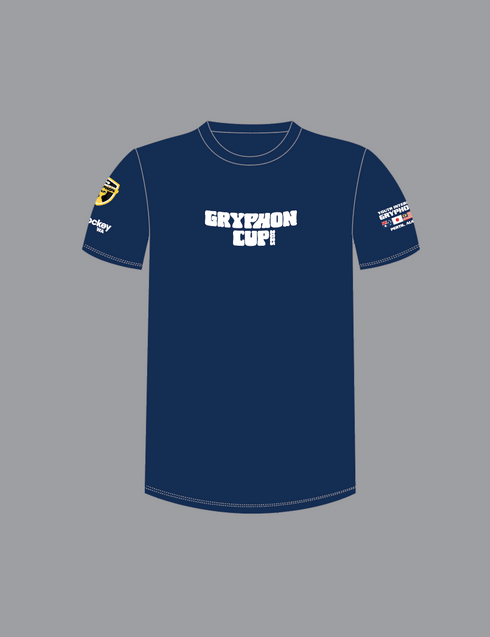 Gryphon Cup Cotton Tee Navy