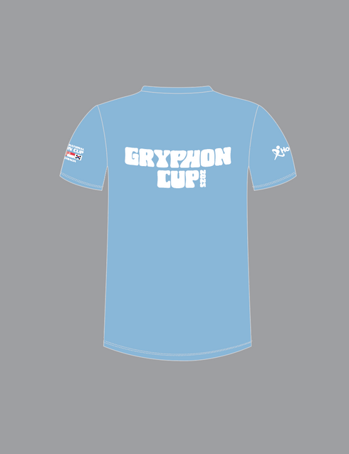 Gryphon Cup Cotton Tee Lt Blue
