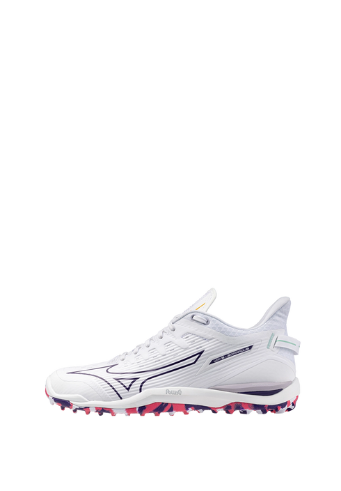 Mizuno Wave Leopardus - White/Violet Indigo/Camellia Rose