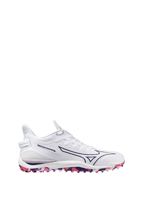 Mizuno Wave Leopardus - White/Violet Indigo/Camellia Rose