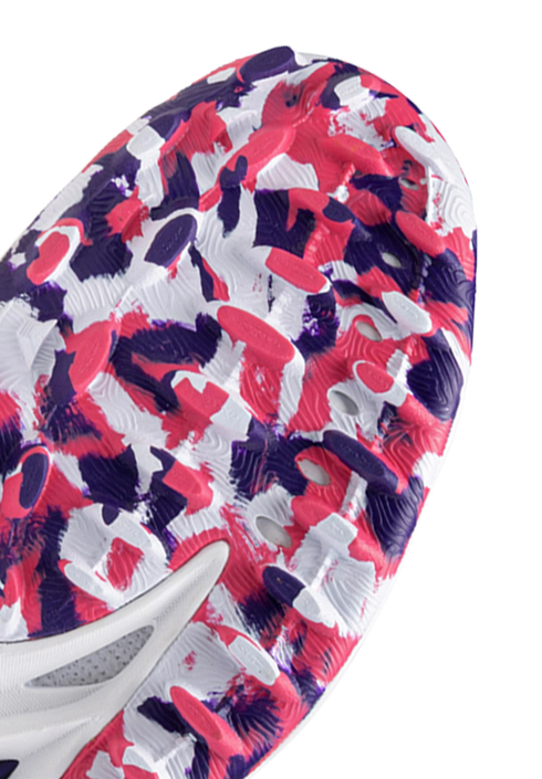 Mizuno Wave Leopardus - White/Violet Indigo/Camellia Rose