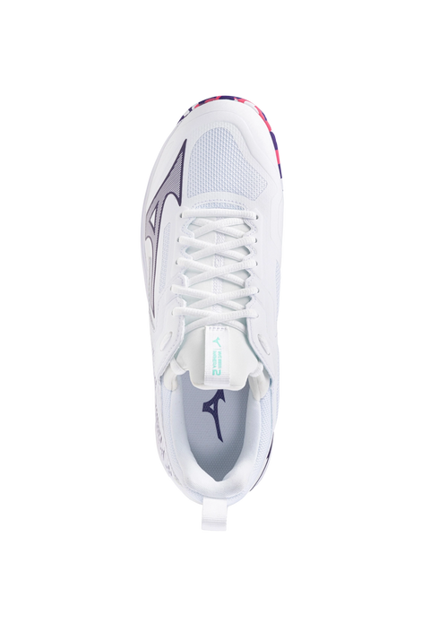 Mizuno Wave Panthera 2 - White/Violet Indigo/Camellia Rose