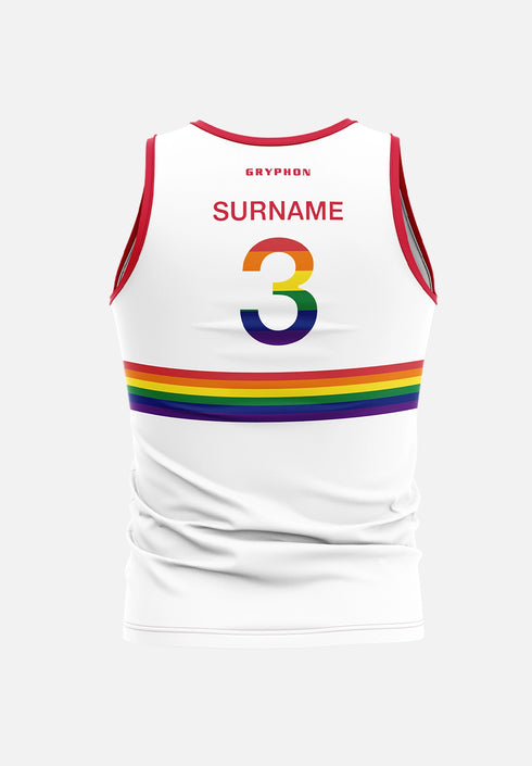 Wolves Training Singlet Womens Pride White