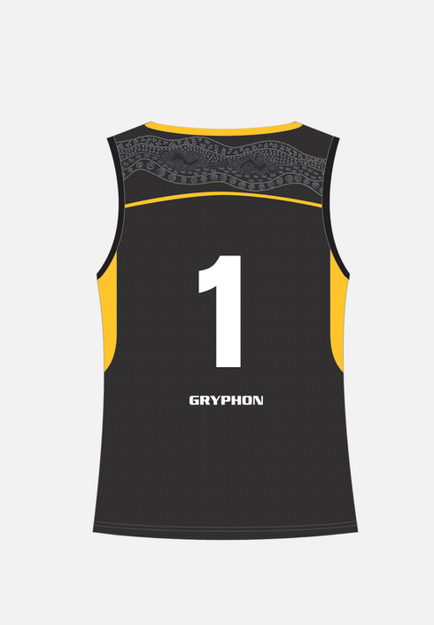 Gryphon HWA Masters Playing Singlet Black Women