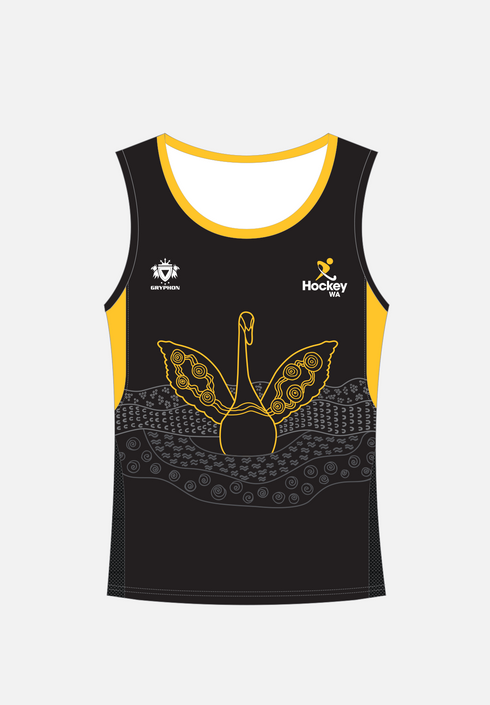 Gryphon HWA Masters Playing Singlet Black Women