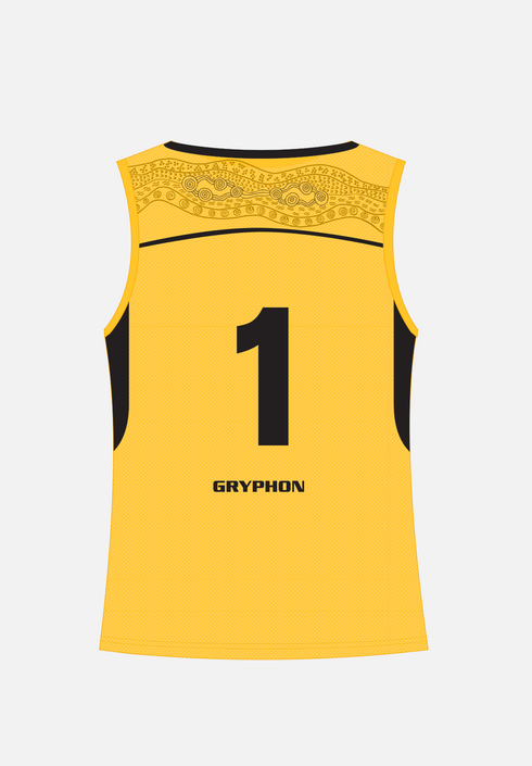Gryphon HWA Masters Playing Singlet Gold Women