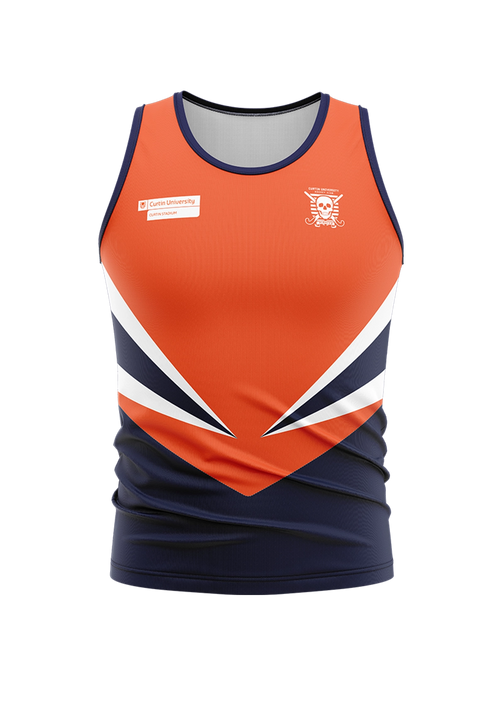 Curtin Uni Pirates Playing Singlet Womens