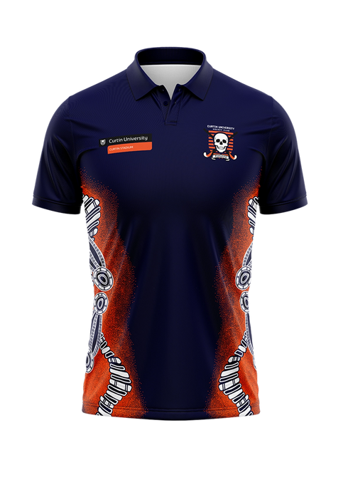Curtin Uni Pirates Indigenous Polo Men