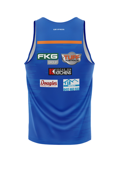 Newtown Training Singlet Mens Blue