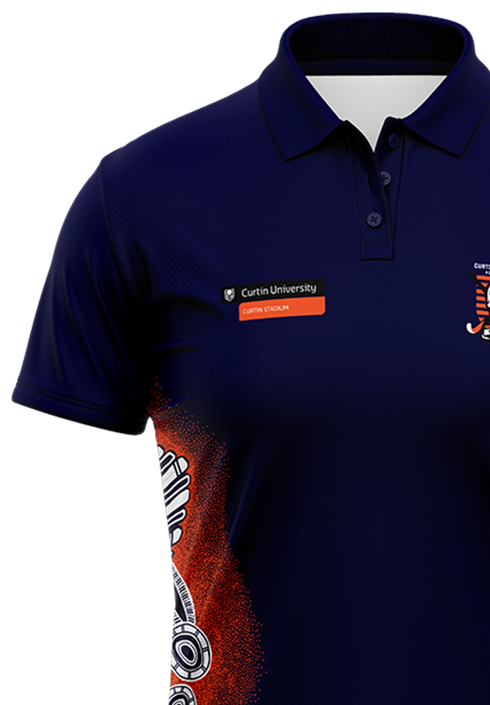 Curtin Uni Pirates Indigenous Polo Women