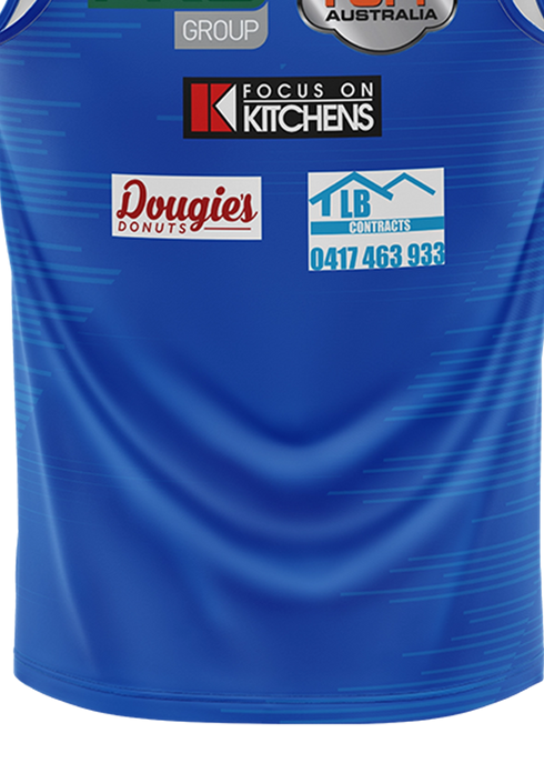 Newtown Training Singlet Mens Blue