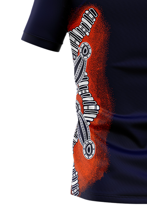 Curtin Uni Pirates Indigenous Polo Men