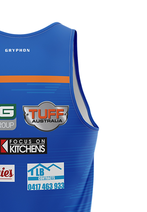Newtown Training Singlet Mens Blue