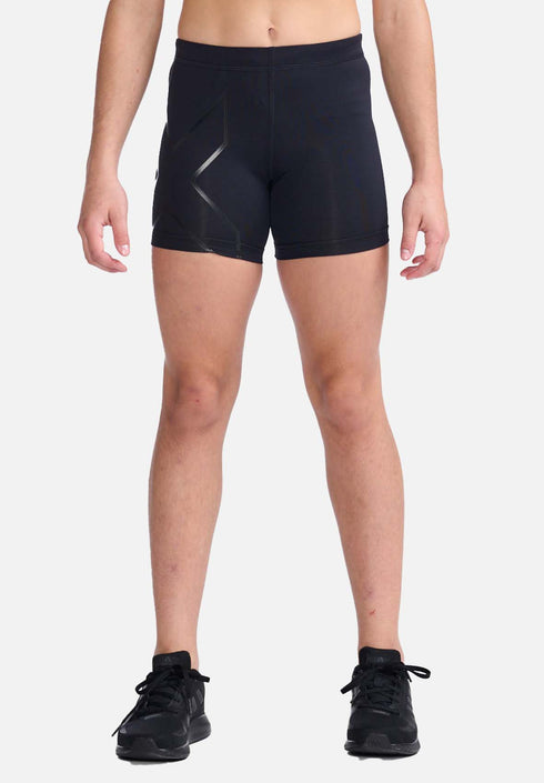 2XU Core Comp 1/2 Shorts Girls Black/Nero