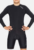 2XU Core Compression L/S Top Youth Black/Silver