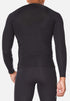 2XU Core Compression L/S Top Mens Black/Silver