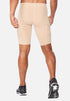 2XU Core Compression Shorts Mens Beige/Silver