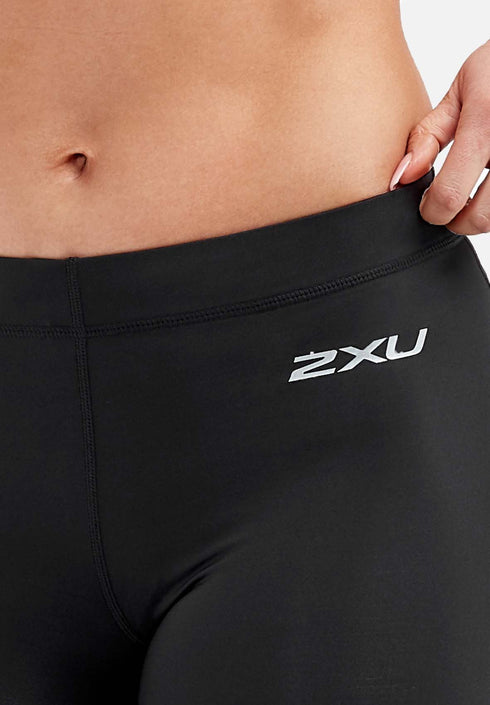 2XU Core Comp 5" Game Day Shorts Womens Black/Silver