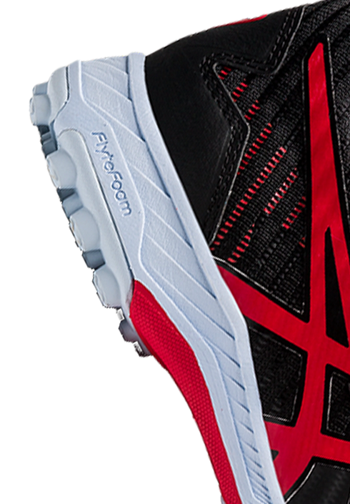 Asics Field Ultimate FF Womens - Black/Red Alert