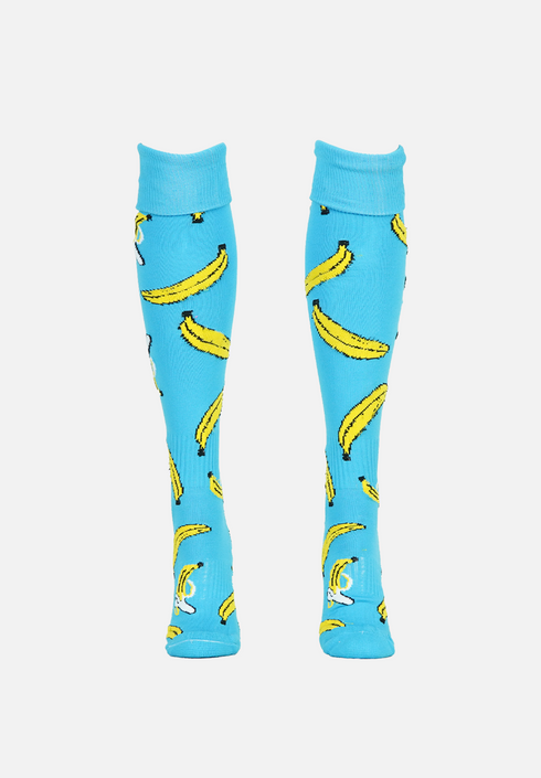 Gryphon Funky Socks Gone Bananas Cyan