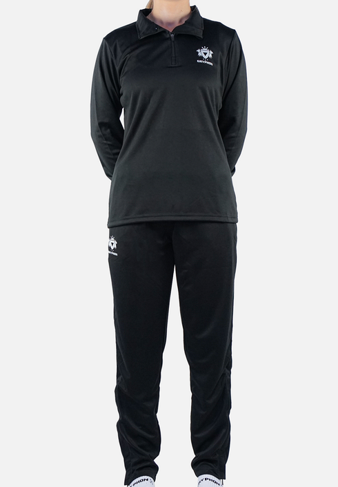 Gryphon Training Midlayer 1/4 Zip Jumper Womens Black