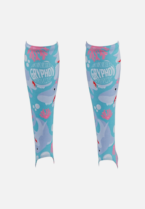 Gryphon Inner Socks Shark Aqua