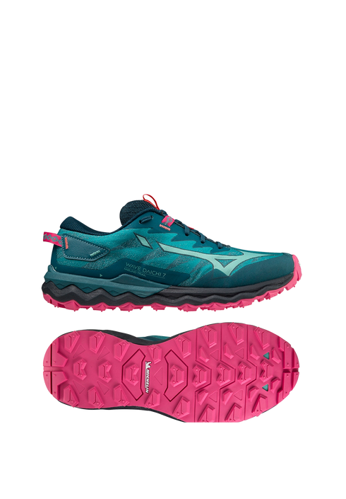 Mizuno Wave Daichi 7 Womens - Gulf Coast