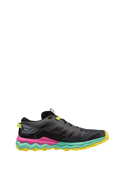 Mizuno Wave Daichi 7 Womens - Iron Gate/Ebony/Fuchsia Fedora