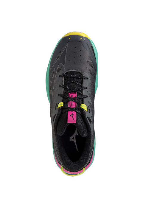 Mizuno Wave Daichi 7 Womens - Iron Gate/Ebony/Fuchsia Fedora